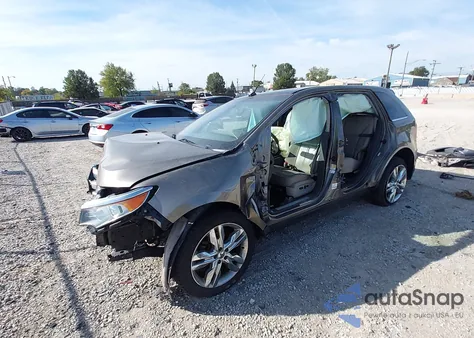 2013 Ford Edge Limited from USA, damaged, VIN 2FMDK3KC1DBE03179